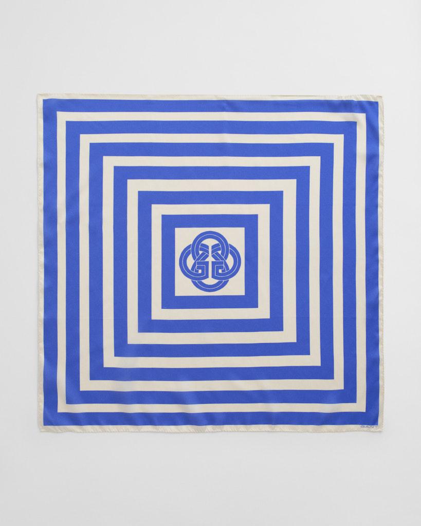 STRIPE PRINT SILK SCARF-Skjerf-Gant-Aandahls