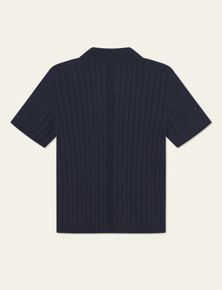 Floyd Linen Knitted SS Shirt-Skjorte-Les Deux-Aandahls