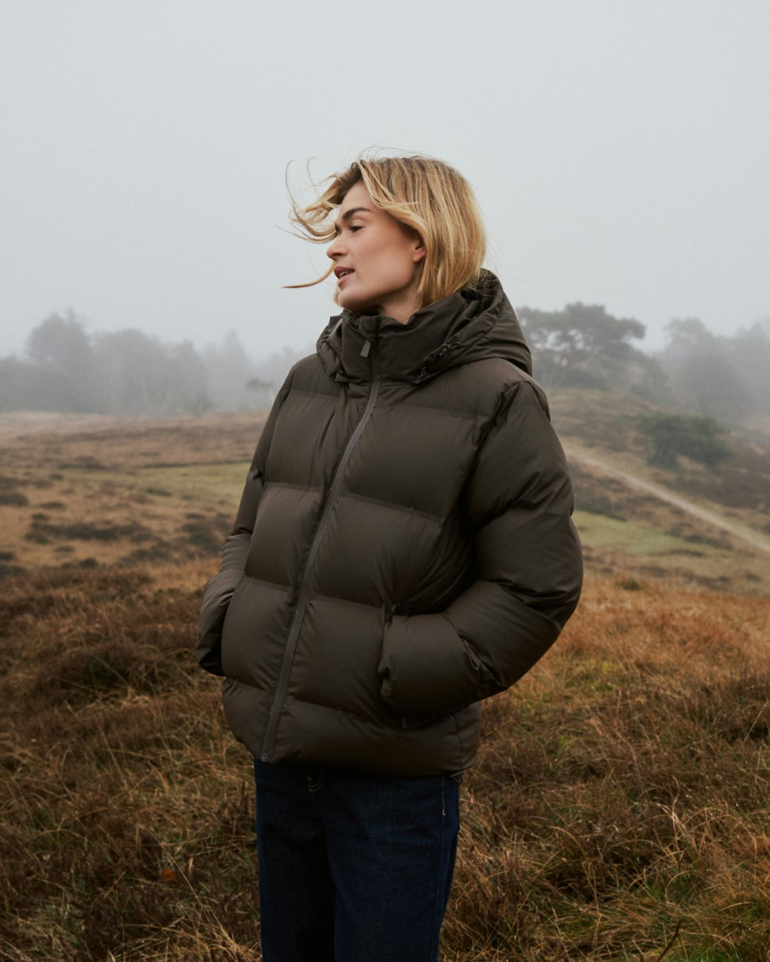 Fox C Puffer Jacket-Ytterjakker-Neo Noir-Aandahls