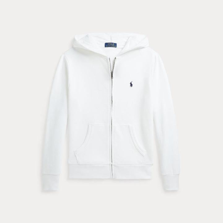 French terry full-zip hoodie-Genser-Polo Ralph Lauren-Aandahls