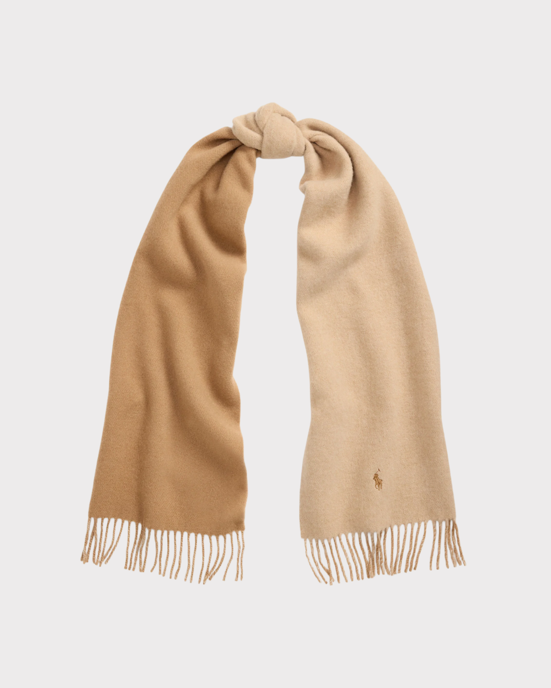 Fringe trim wool scarf-Skjerf-Polo Ralph Lauren-Aandahls