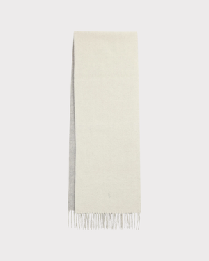 Fringe trim wool scarf-Skjerf-Polo Ralph Lauren-Aandahls