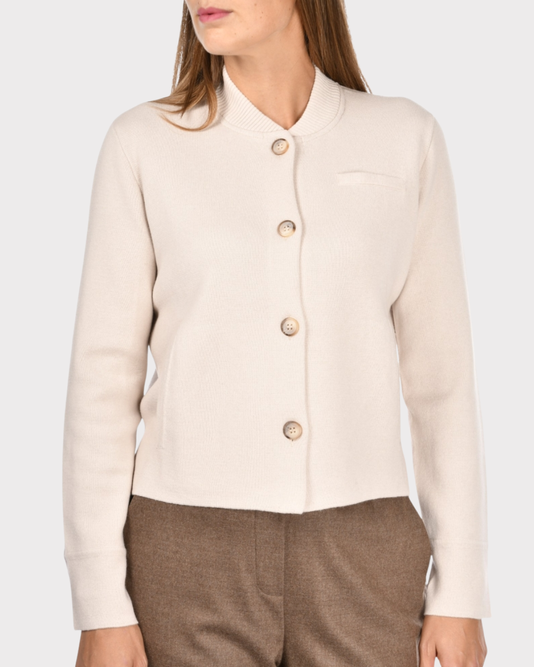 Full milano cardigan-CARDIGAN-Gran Sasso-Aandahls