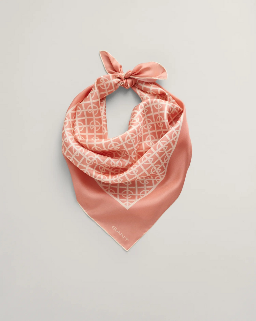 G pattern silk scarf-Accessories-Gant-Aandahls