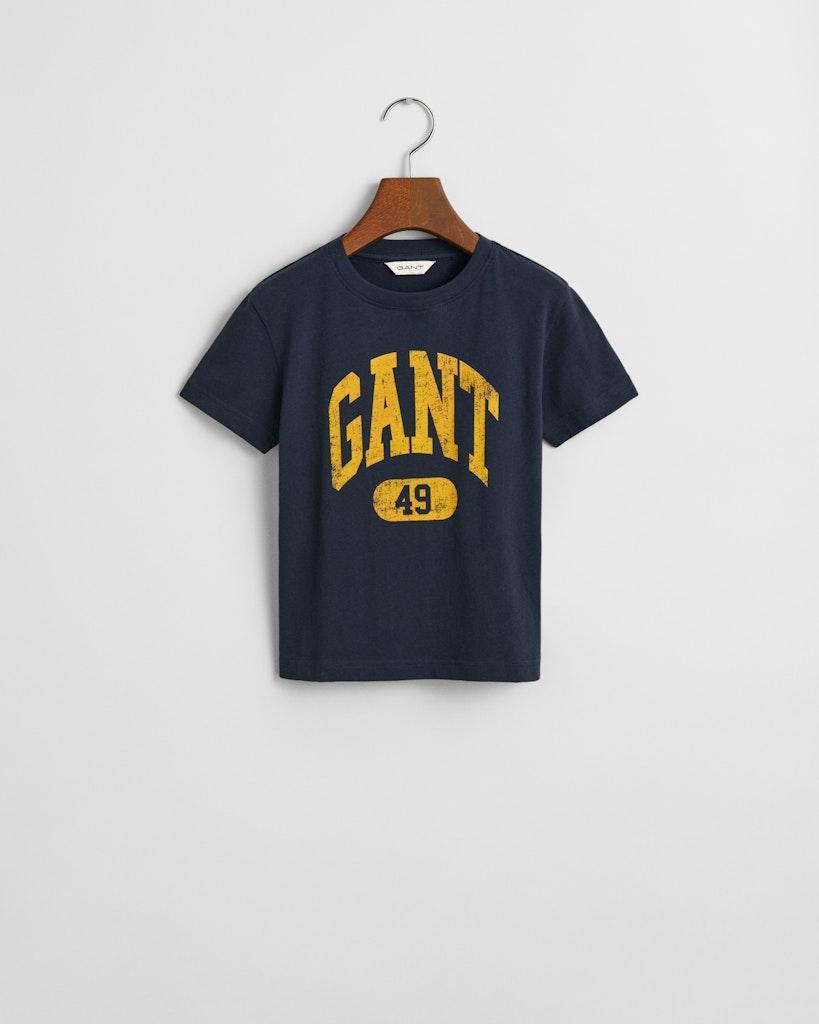Gant 49 arck relaxes t-shirt-T-shirt-Gant-Aandahls
