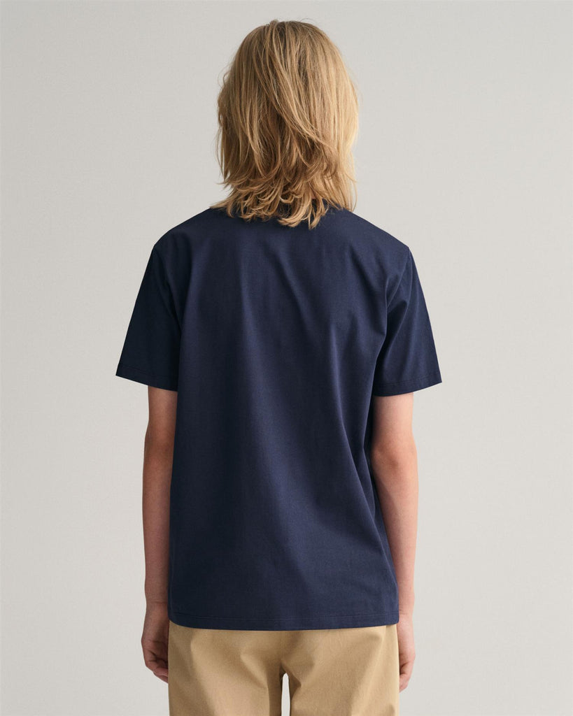 Gant shield ss t-shirt-T-shirt-Gant-Aandahls
