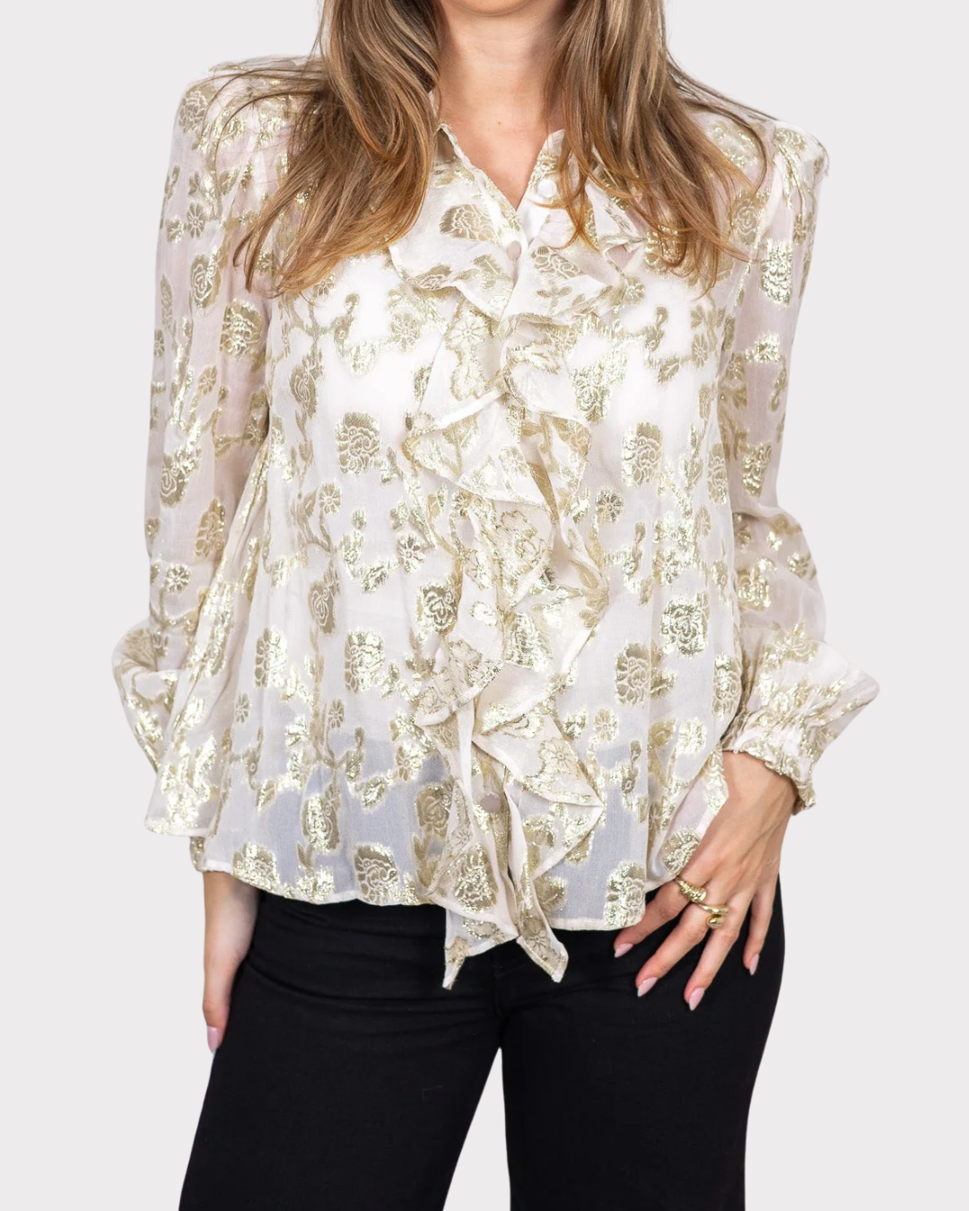Georgette Blouse-Overdel-ByTimo-Aandahls