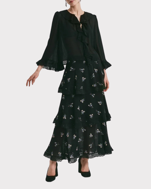 Georgette skirt-Skjørt-ByTimo-Aandahls