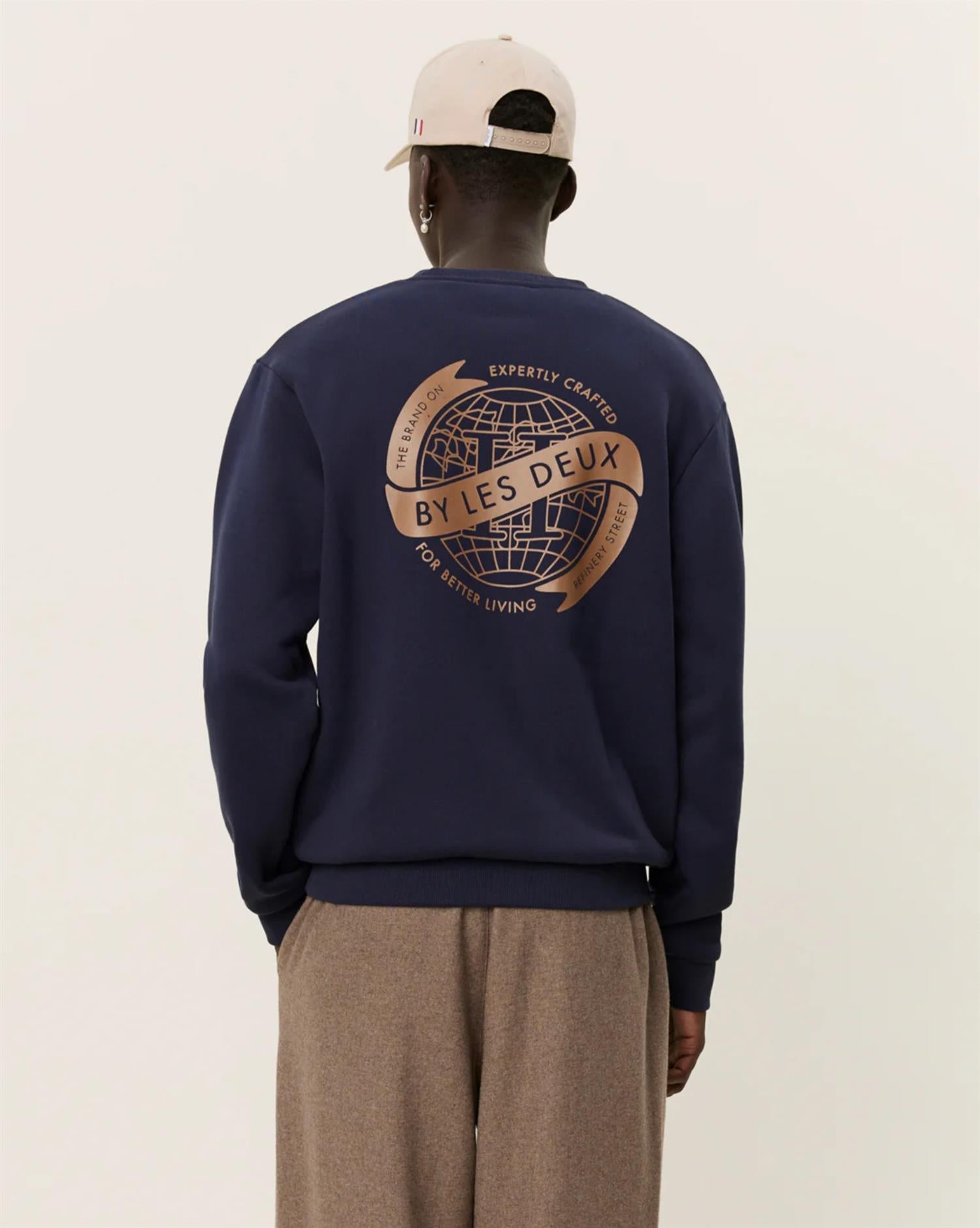 Globe Sweatshirt-Sweat-Les Deux-Aandahls