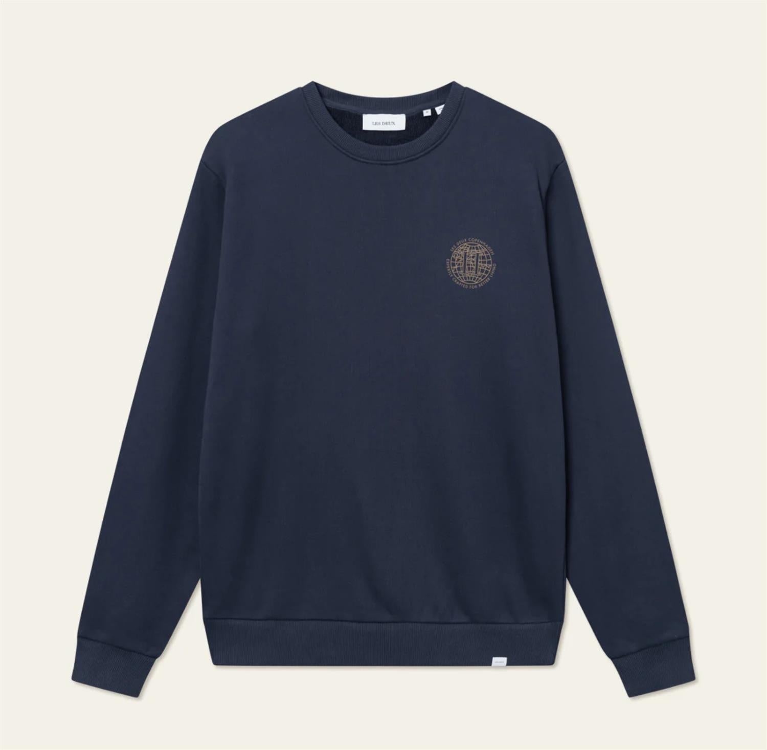 Globe Sweatshirt-Sweat-Les Deux-Aandahls