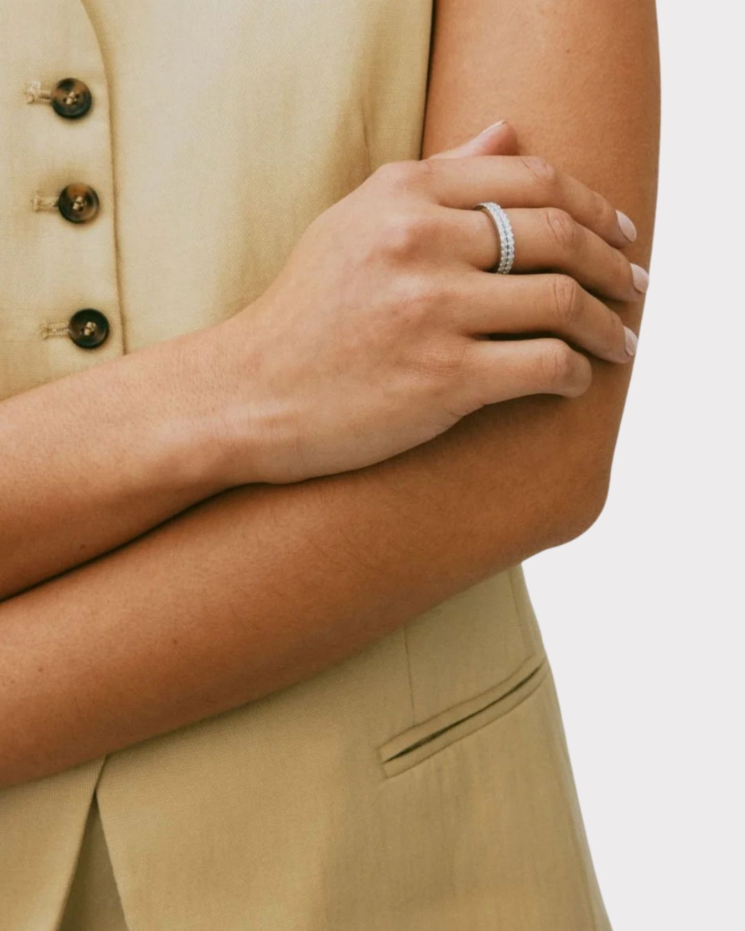 Glow Ring Sølv-Smykke-Edblad-Aandahls