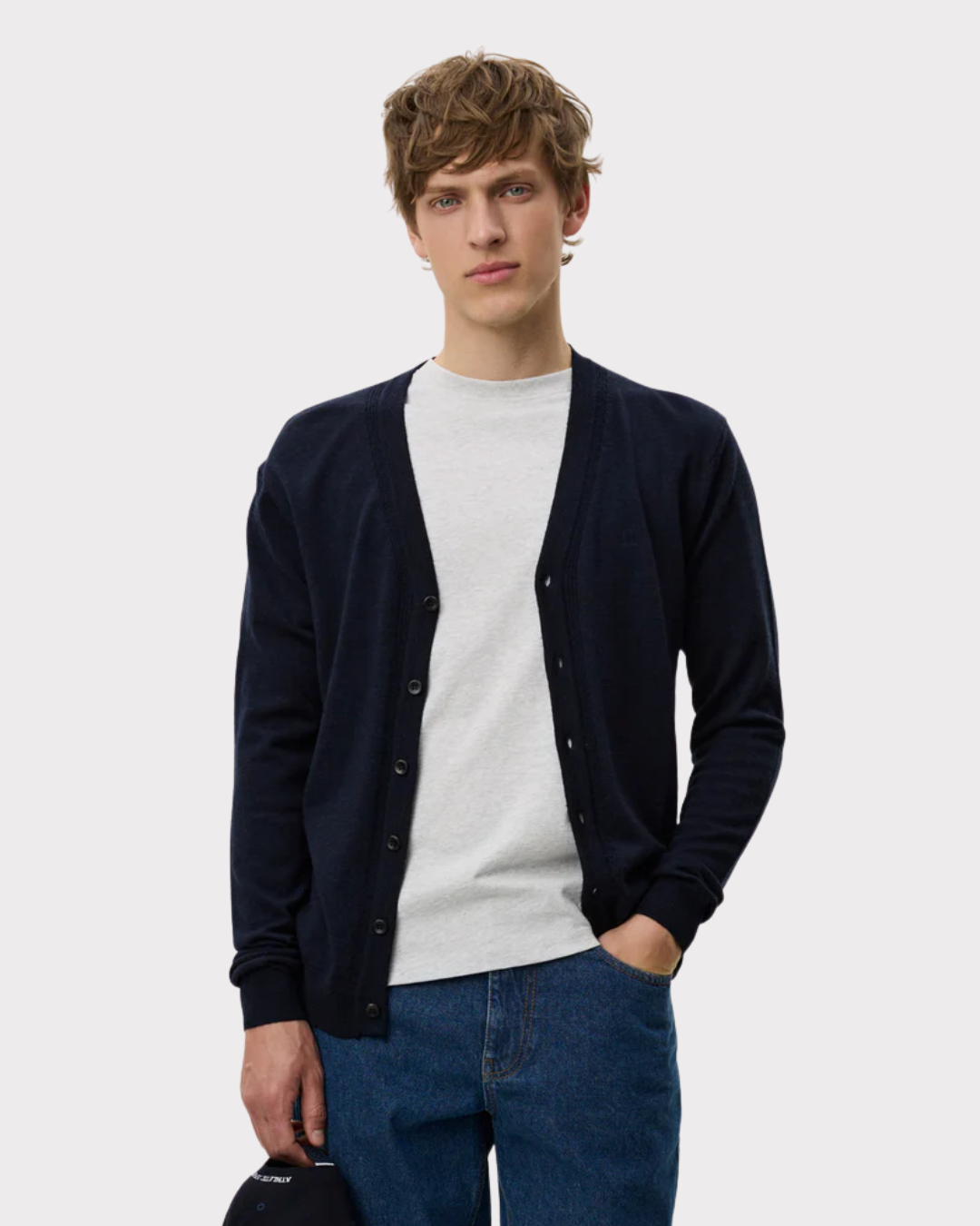 Greyson Merino Cardigan-Overdel-Les Deux-Aandahls