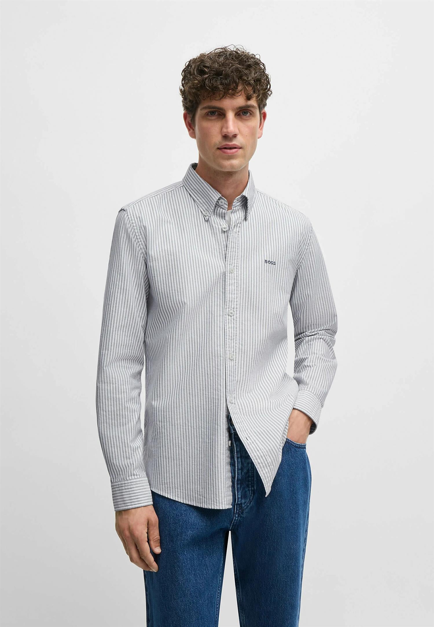 H Roan BD E C1-Skjorte-Hugo Boss-Aandahls