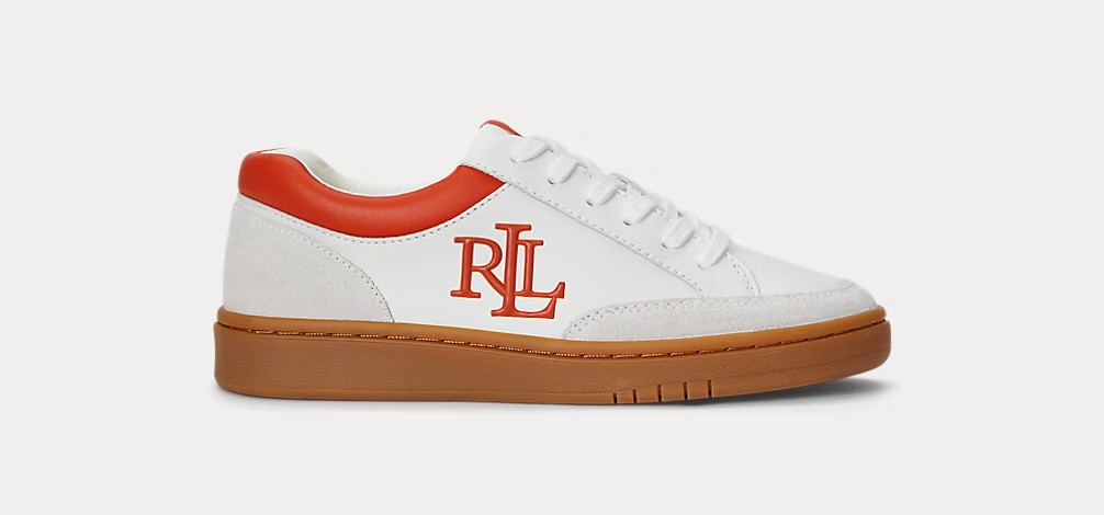 Hailey VI leather trainer-Sko-Polo Ralph Lauren-Aandahls