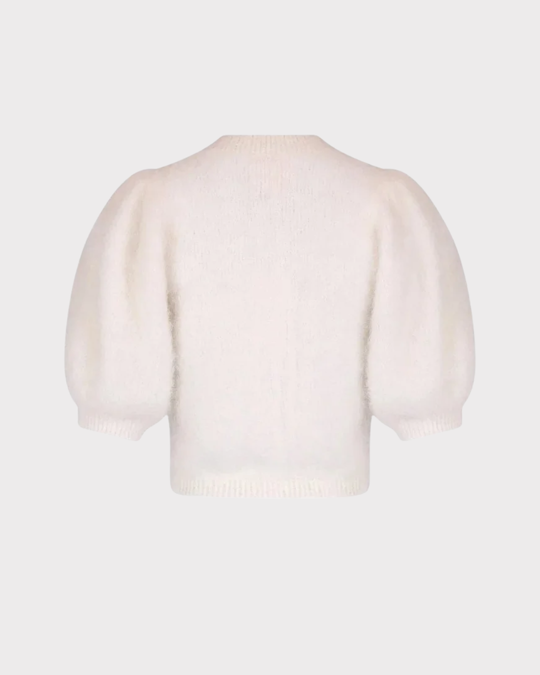 Hairy Knit Puffed Jacket-Cardigan-ByTimo-Aandahls