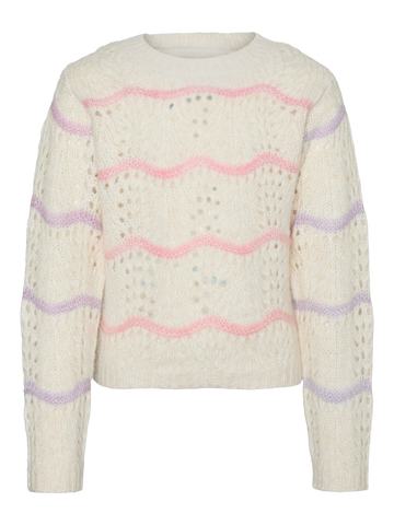 Hatty ls o neck-Strikk-Vero Moda Girl-Aandahls