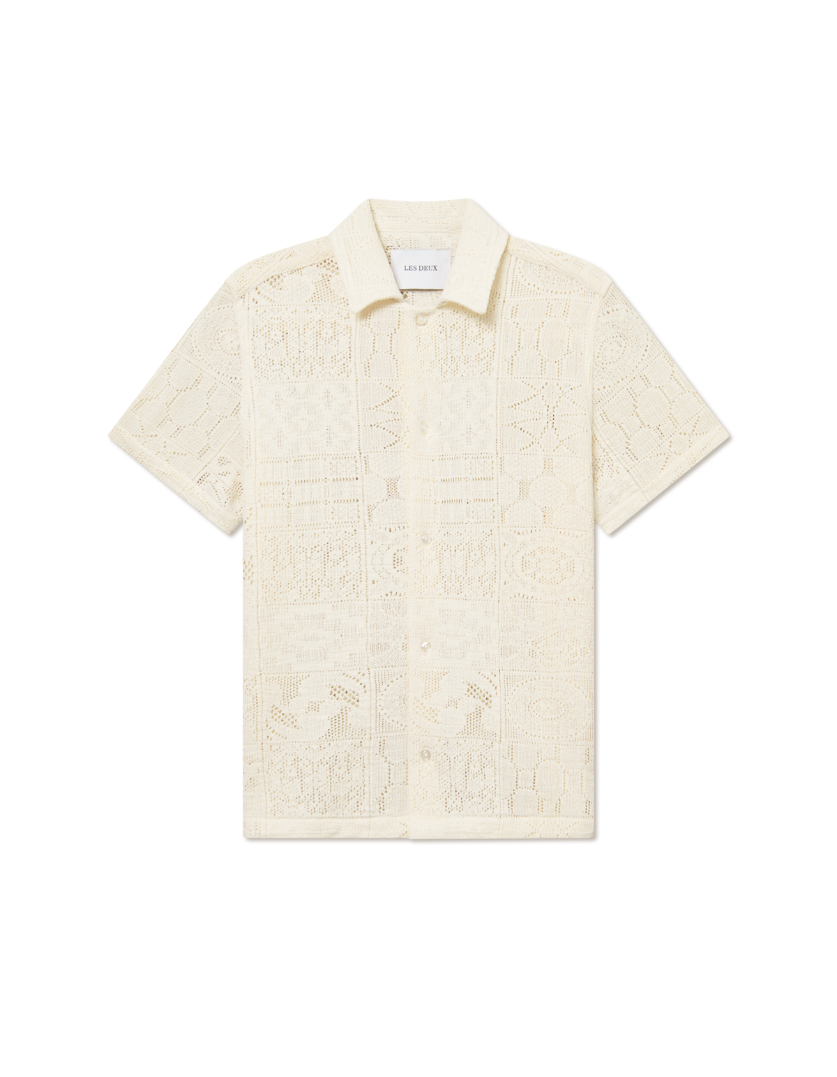 Hector Lace SS Shirt-Skjorte-Les Deux-Aandahls