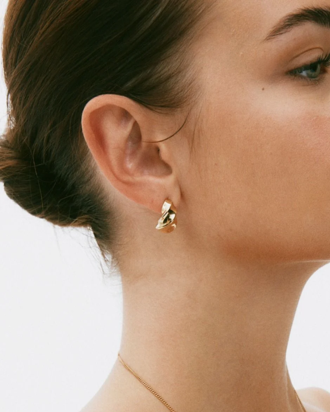 Helix Studs Gold-Smykke-Edblad-Aandahls