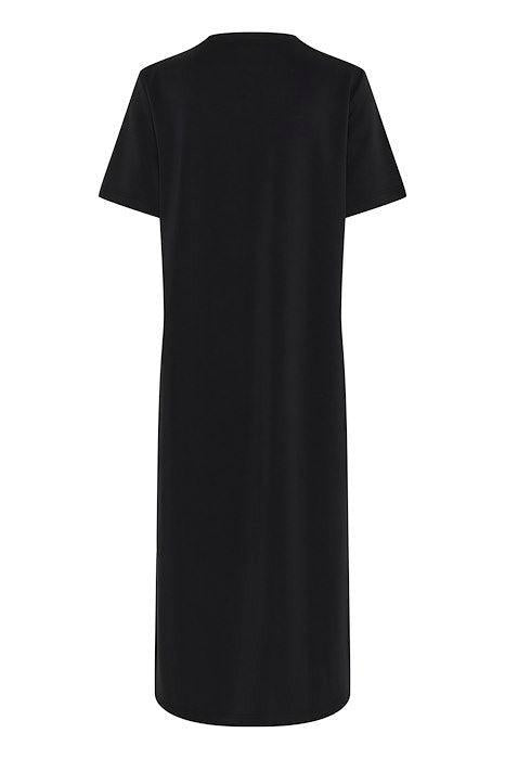 HelleMW R-Neck Long Dress-Kjole-My Essential Wardrobe-Aandahls