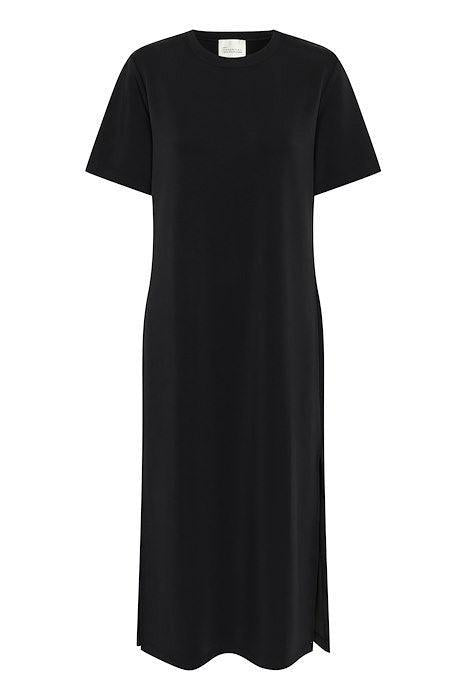 HelleMW R-Neck Long Dress-Kjole-My Essential Wardrobe-Aandahls