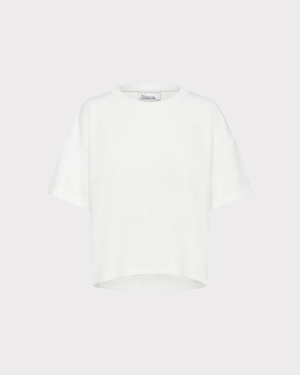 Hellemw Emb Boxy Tee-T-shirt-My Essential Wardrobe-Aandahls