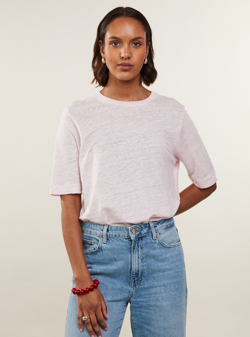 Helmi linen top-T-shirt-Stenstrøms-Aandahls
