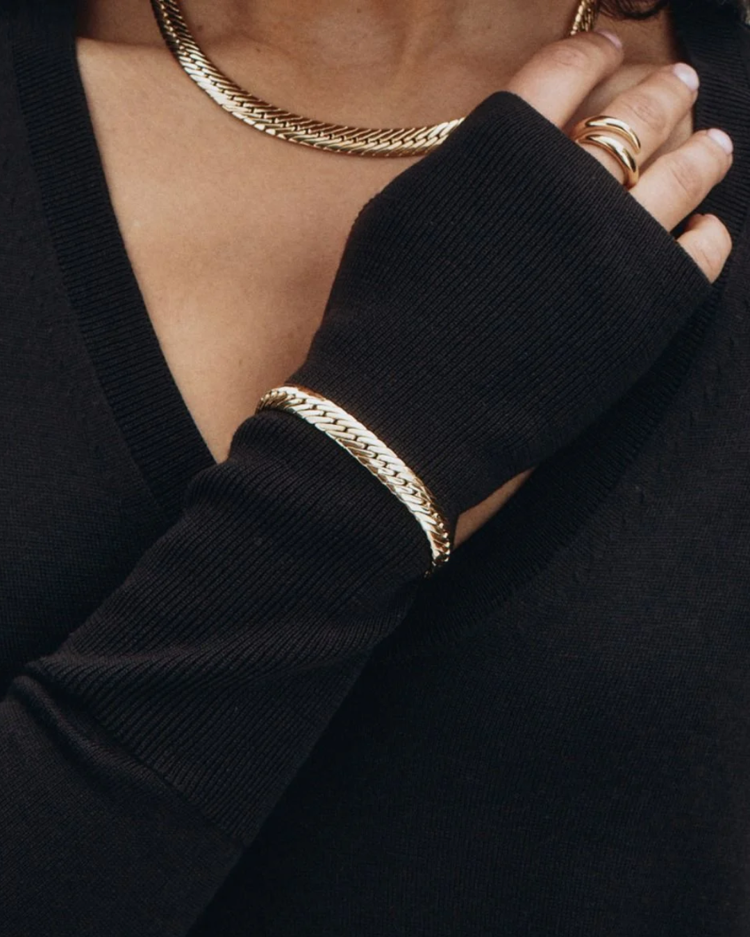 Hera Chain Bracelet Gold