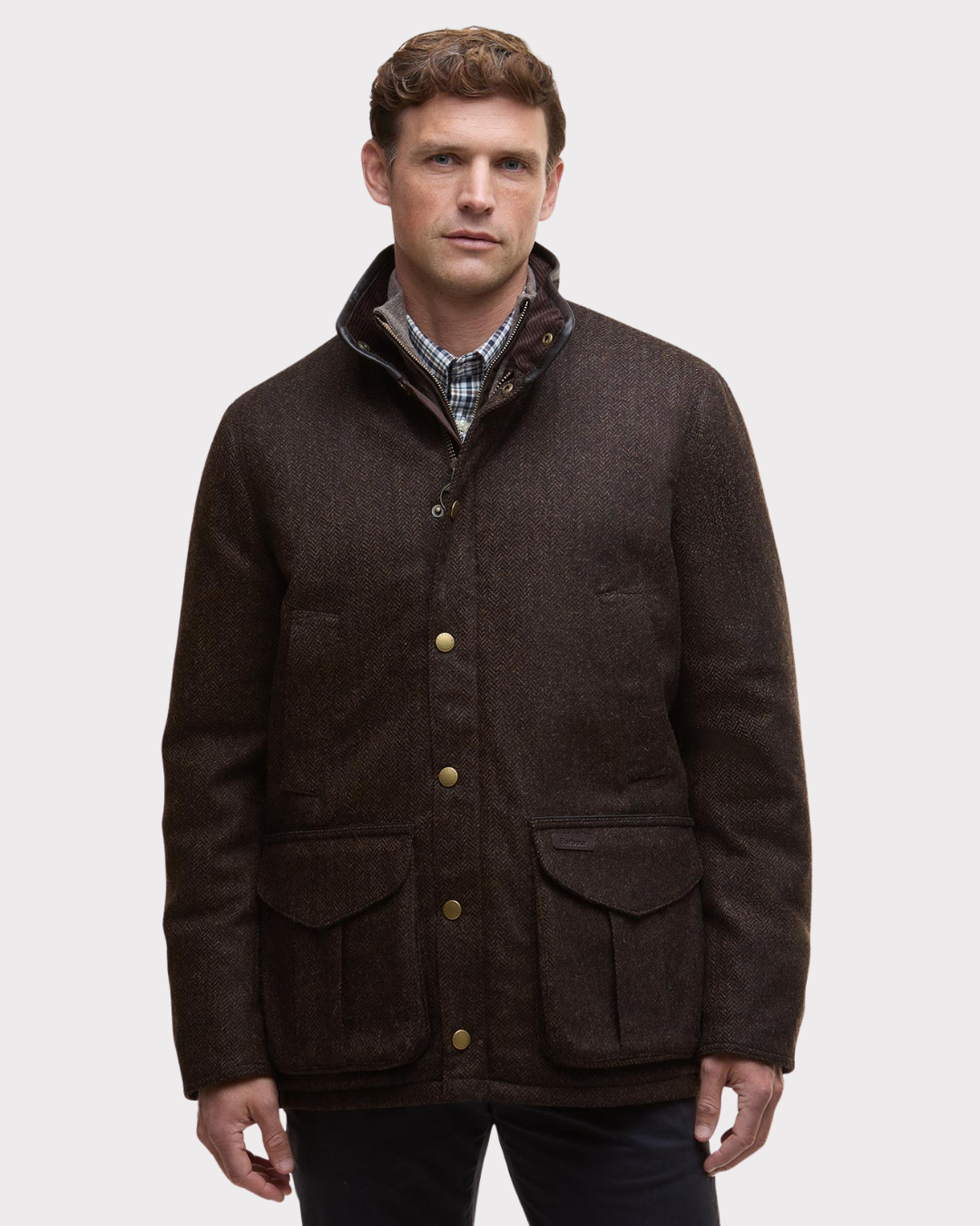 Hereford Tweed Wool Jacket-Yttertøy-Barbour-Aandahls