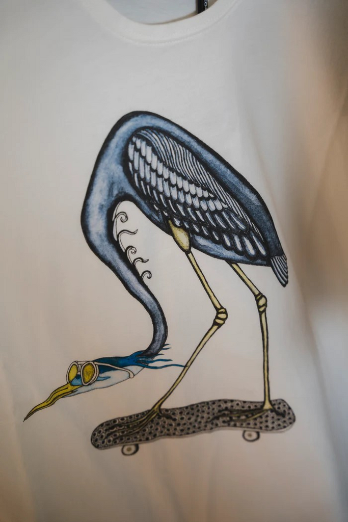 Heron Skate-T-shirt-Lakor-Aandahls