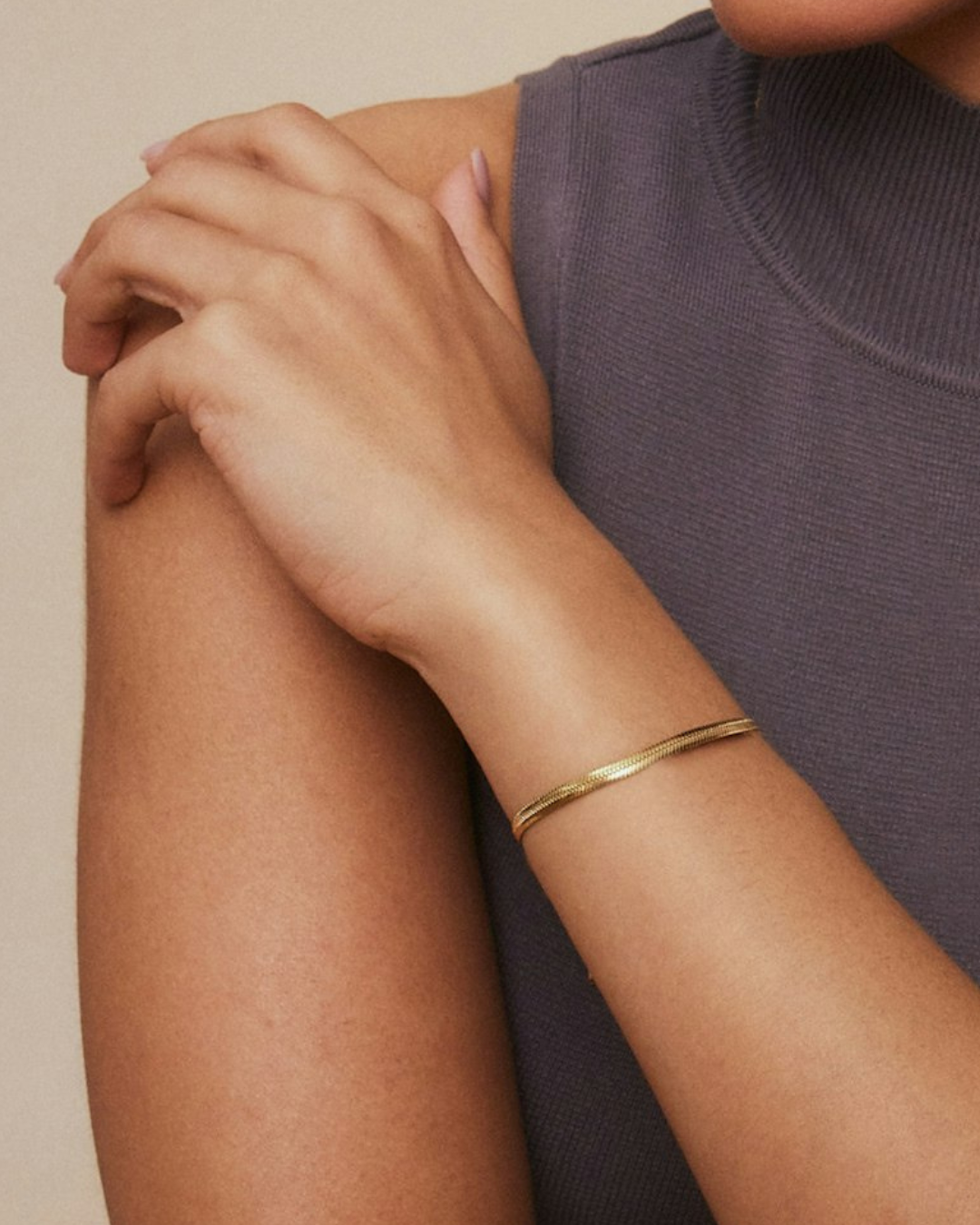 Herringbone bracelet-Tilbehør-Edblad-Aandahls