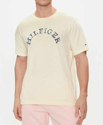 Hilfiger arched tee-T-shirt-Tommy Hilfiger-Aandahls