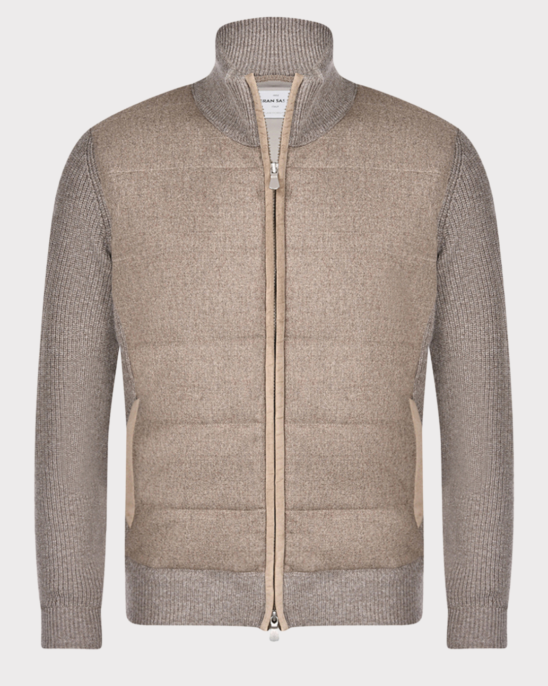 Hybrid Jacket Flannel Wool-Ytterjakker-Gran Sasso-Aandahls