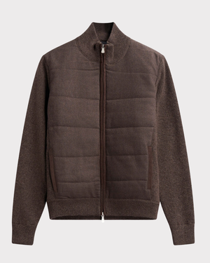 Hybrid Jacket Flannel Wool-Ytterjakker-Gran Sasso-Aandahls