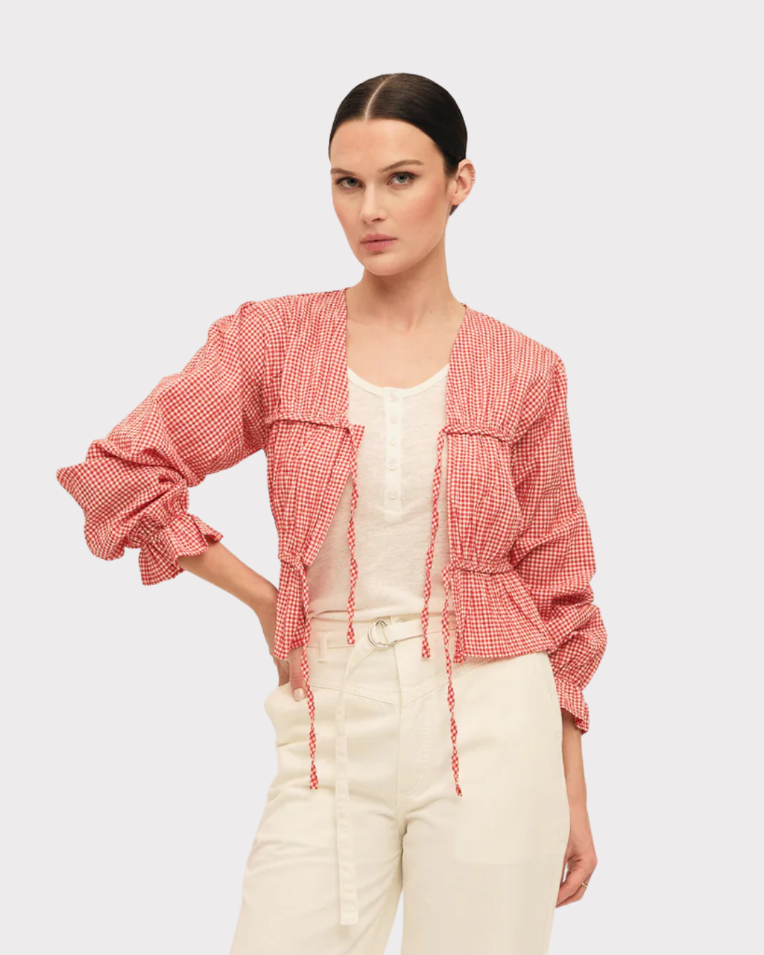 INDIANA STRING BLOUSE-Overdel-OnceUntold-Aandahls