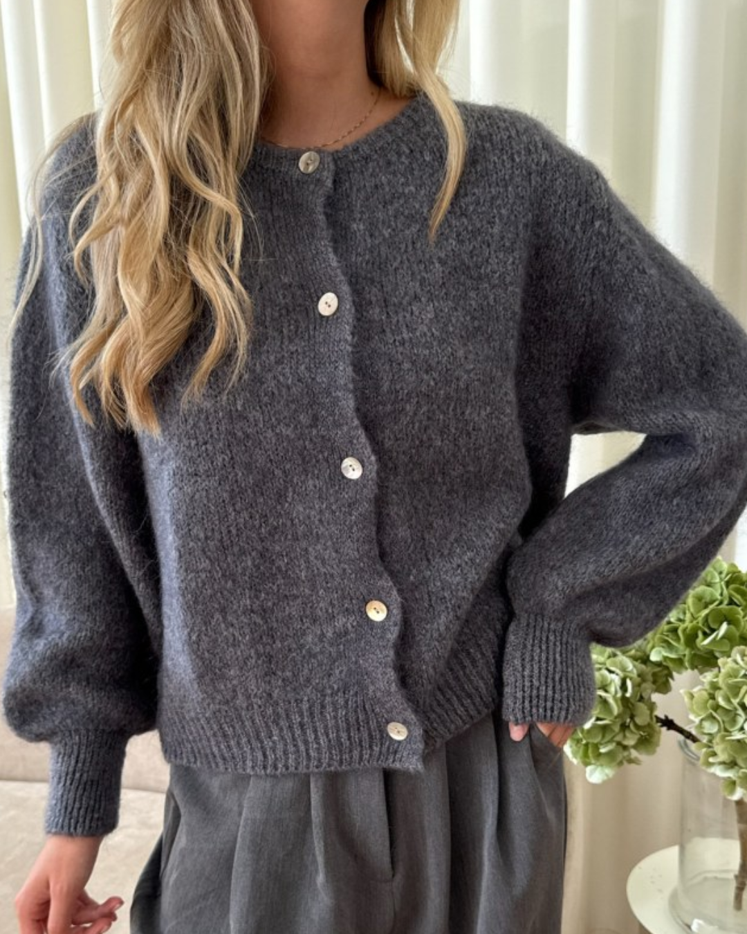 Idaic Cardigan-Genser-BY IC-Aandahls