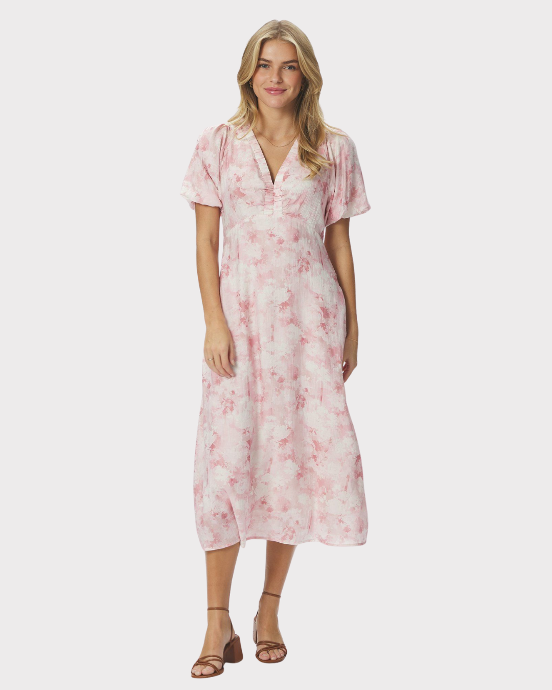 Illana Floral Fusion Dress-Kjole-Neo Noir-Aandahls