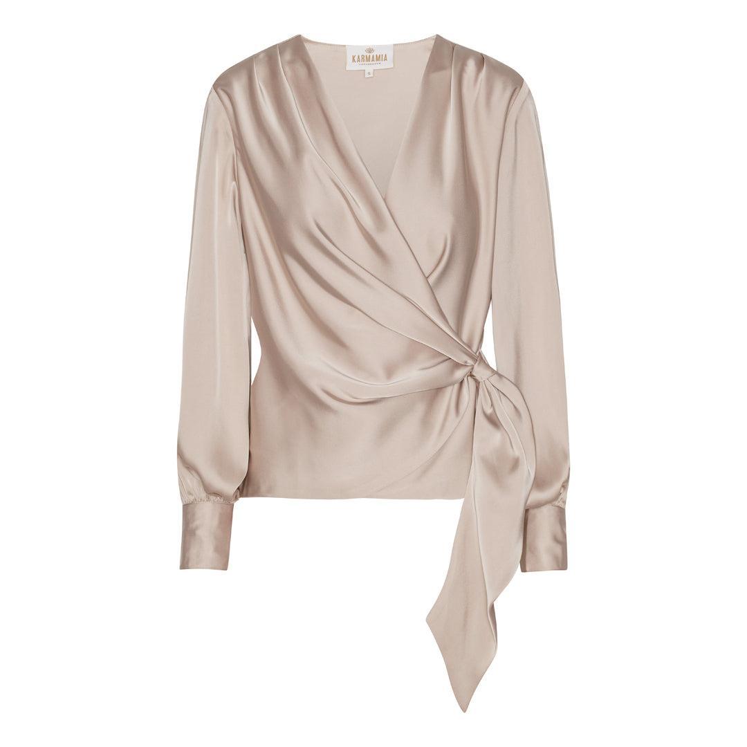 Ines Blouse-Bluser-Karmamia-Aandahls