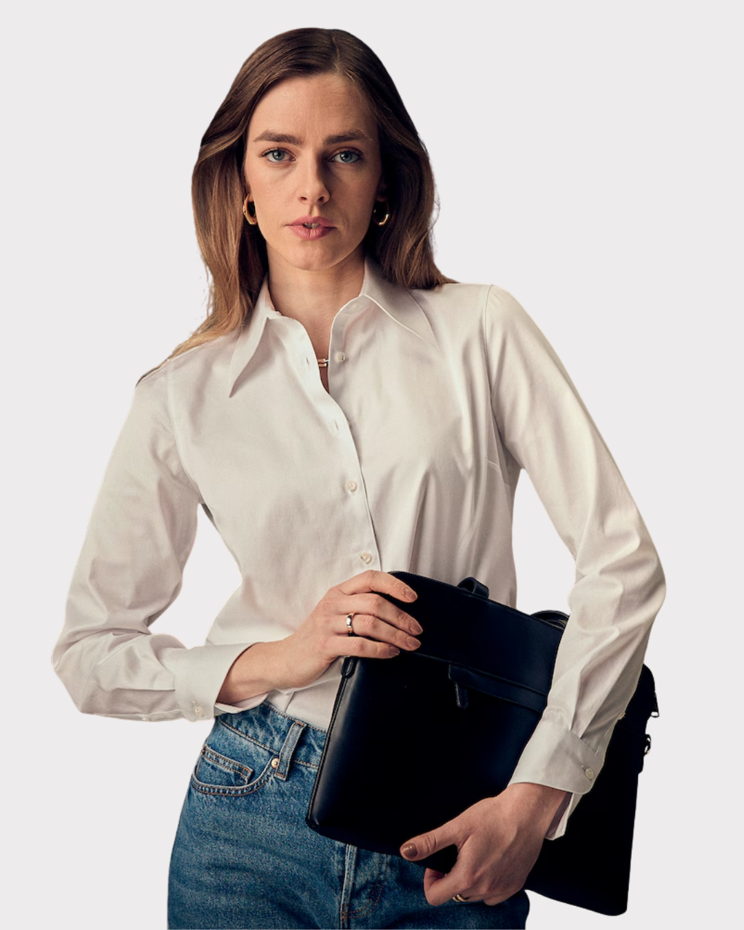 Ingrid shirt wide collar-Skjorte-Stenströms-Aandahls