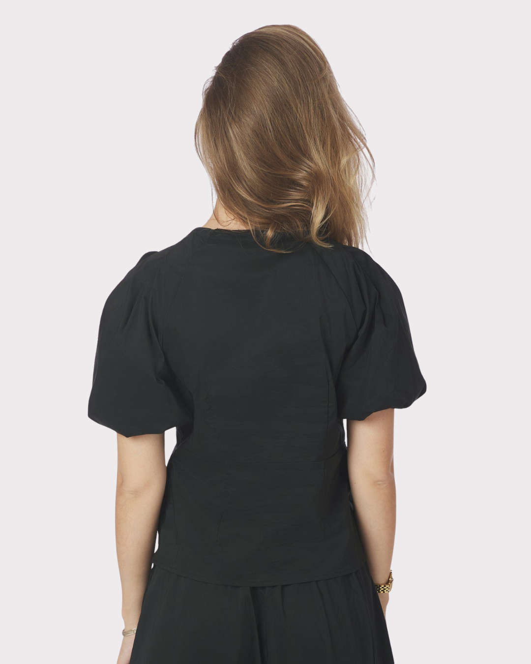 Irina poplin blouse-Bluser-Neo Noir-Aandahls