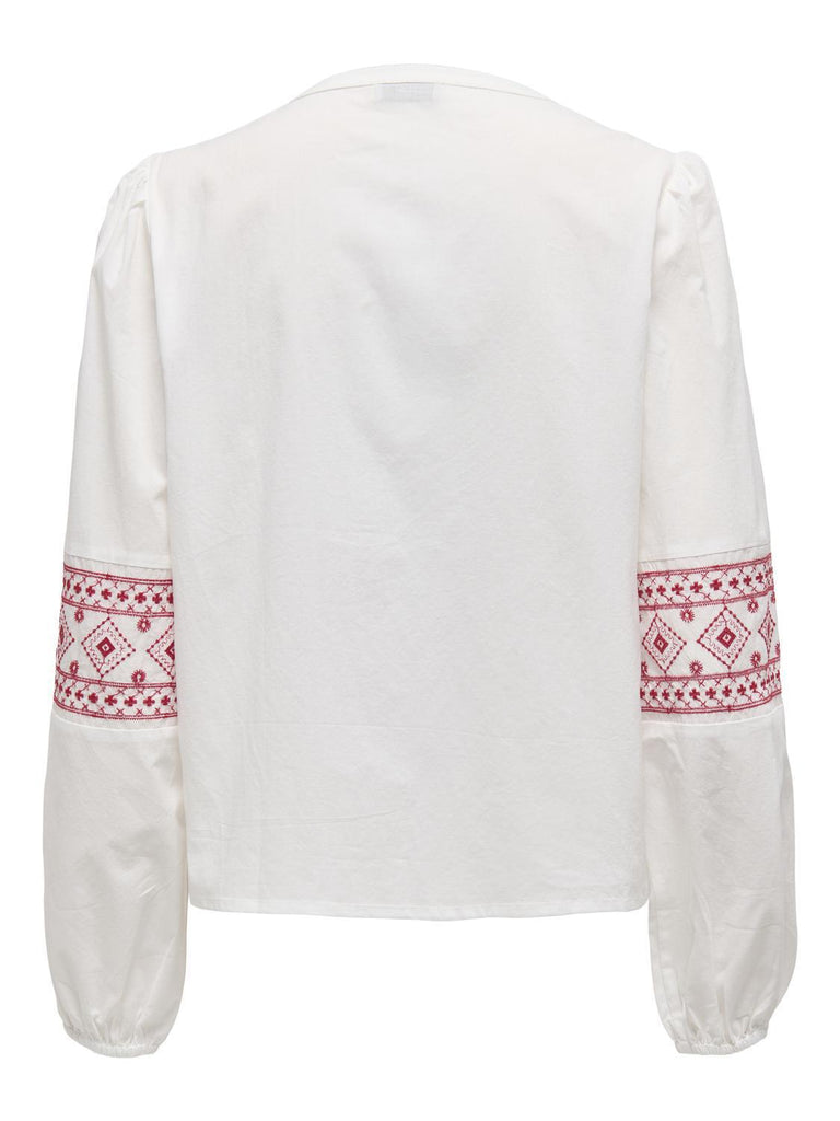 JDYLulu L/S Embroidery Shirt wvn-Skjorte-Jacqueline de Yong-Aandahls