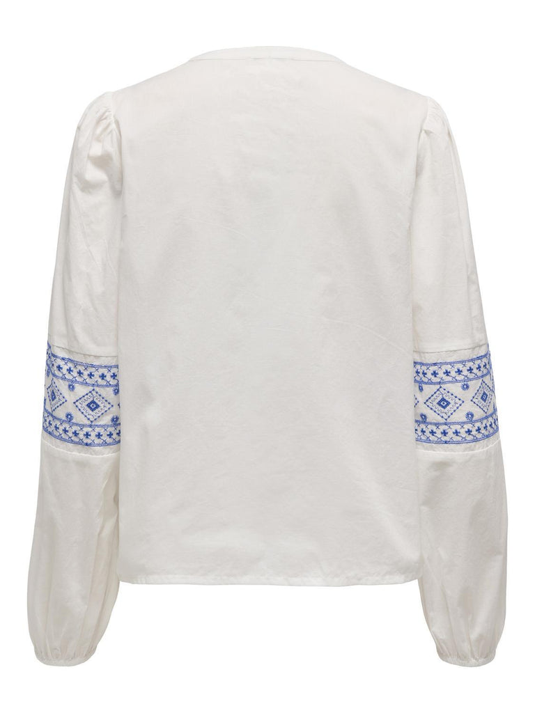 JDYLulu L/S Embroidery Shirt wvn-Skjorte-Jacqueline de Yong-Aandahls