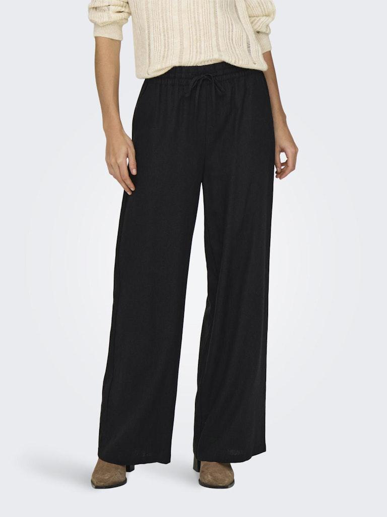 JDYSAY HW LINEN WIDE PANT WVN NOOS-Bukser-Jacqueline de Yong-Aandahls