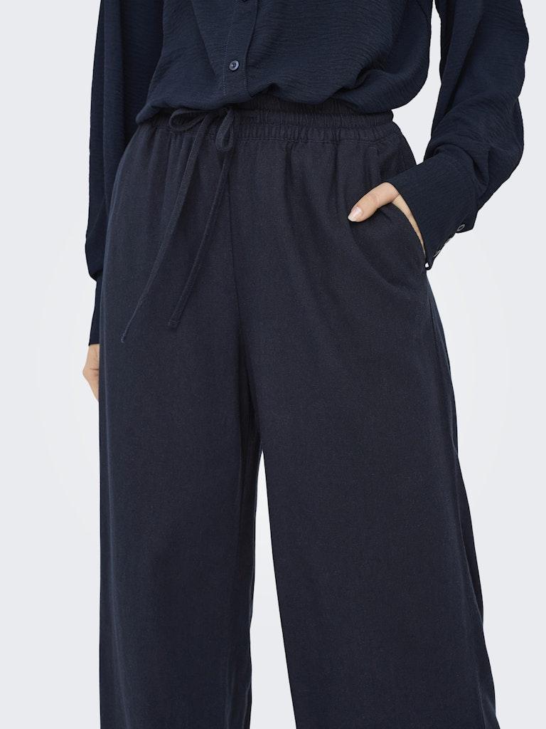 JDYSAY HW LINEN WIDE PANT WVN NOOS-Bukser-Jacqueline de Yong-Aandahls