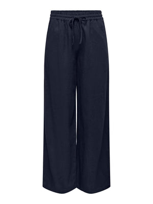 JDYSAY HW LINEN WIDE PANT WVN NOOS-Bukser-Jacqueline de Yong-Aandahls
