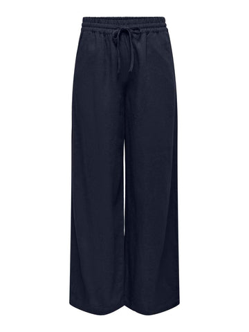 JDYSAY HW LINEN WIDE PANT WVN NOOS-Bukser-Jacqueline de Yong-Aandahls