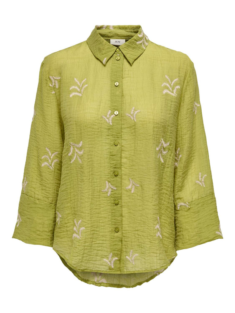 JDYTheo 7/8 Embroidery Shirt WVN-Skjorter-Jacqueline de Yong-Aandahls