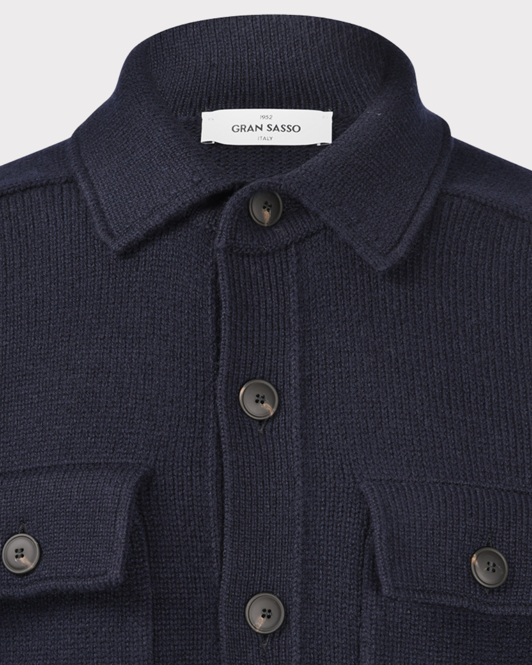 Jacket w Zip-Strikk-Gran Sasso-Aandahls