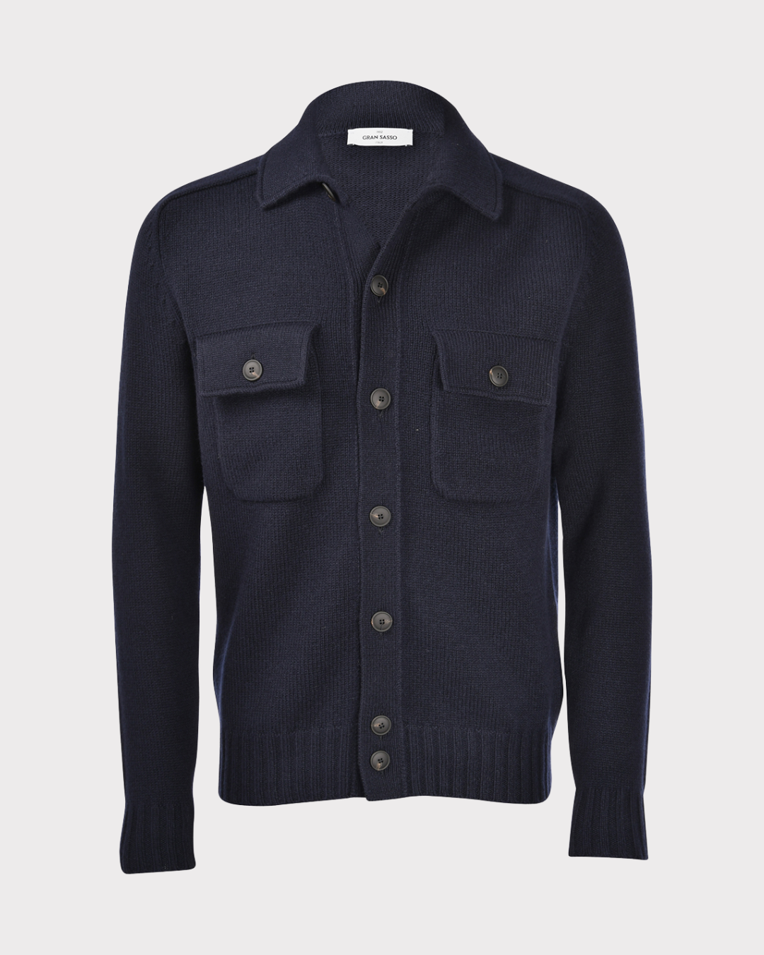 Jacket w Zip-Strikk-Gran Sasso-Aandahls