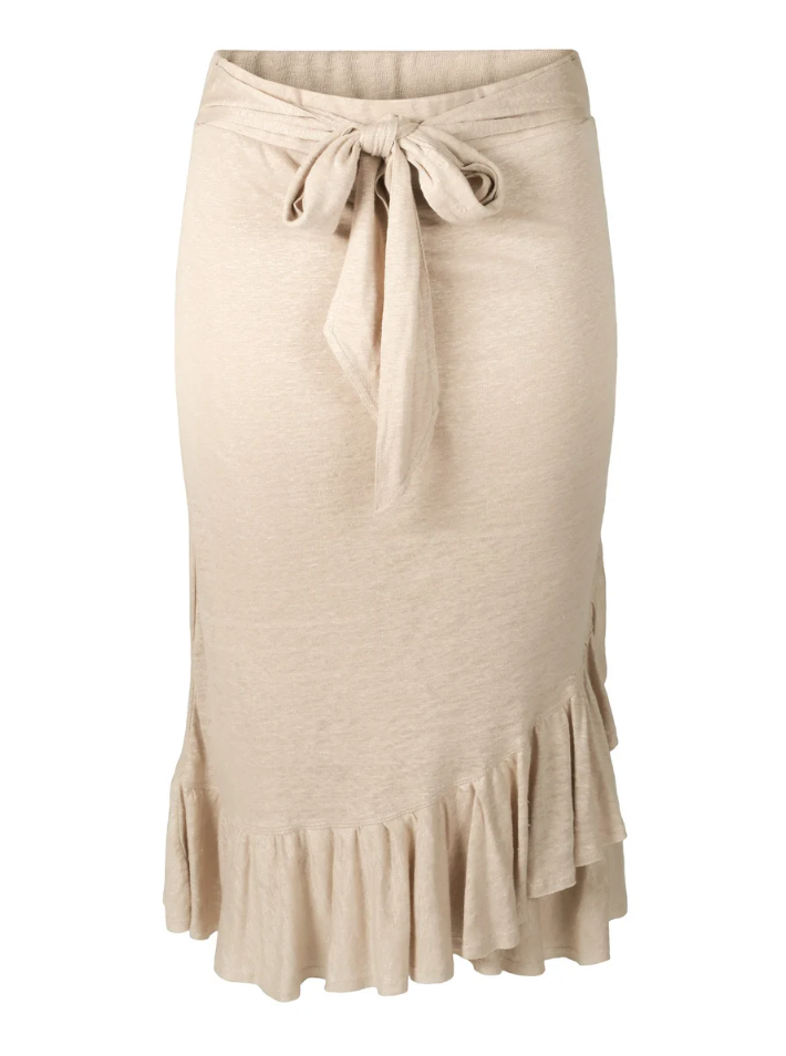 Jae linen skirt-Skjørt-Ella&il-Aandahls