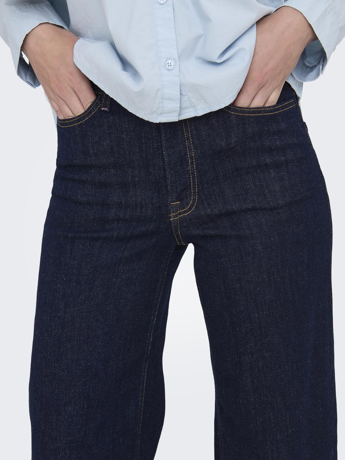 Jdyfelina-Fina Hw Wide Rinse Jnsdnm Noos-Jeans-JdY-Aandahls